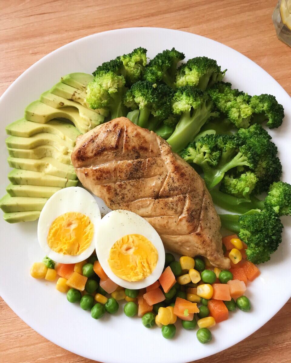 健身沙拉鸡胸肉健身沙拉