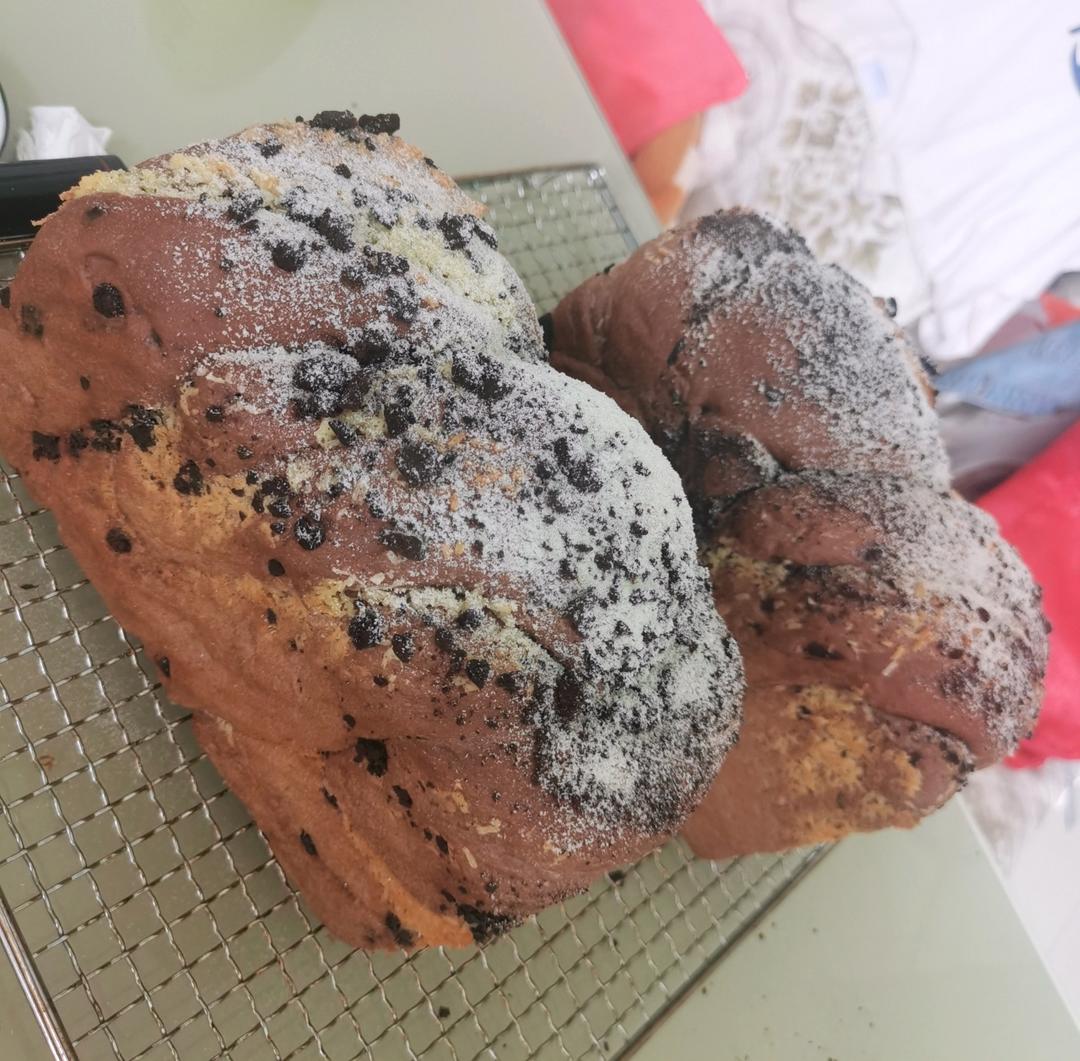 雪山巧克力吐司（中种法）