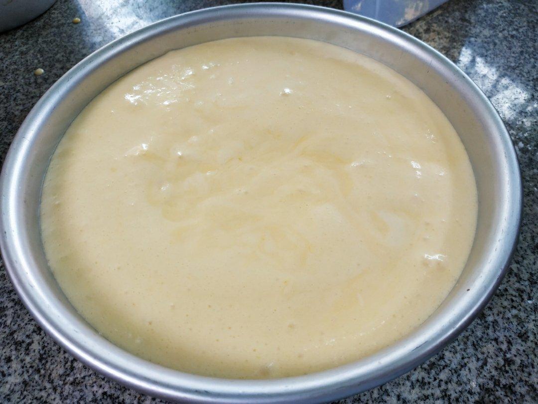 入口即化8寸轻芝士蛋糕(6寸轻乳酪蛋糕材料减半)新手也能做