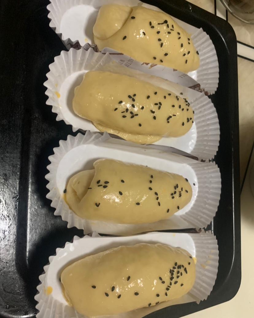 早餐肠仔包-90分钟超快手香肠面包教程