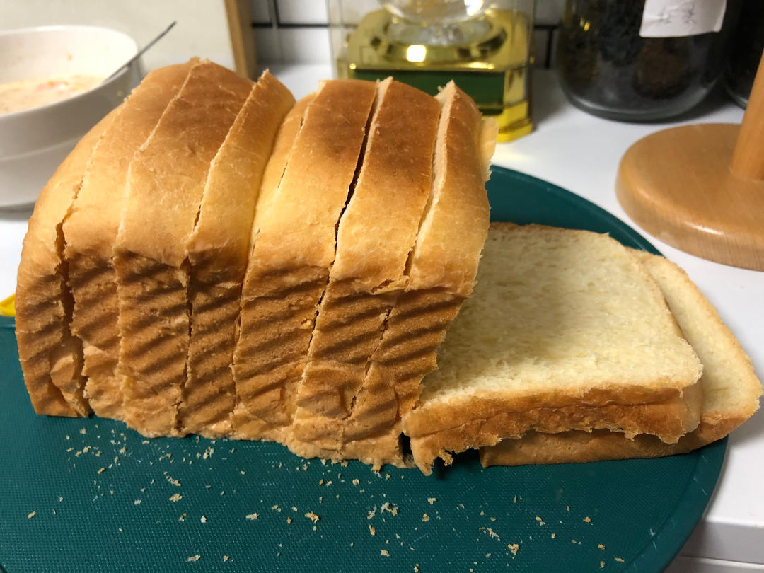 夺命软吐司(๑´ڡ`๑)超软拉丝极速方便的一次发酵吐司