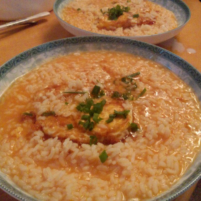 酸汤蛋泡饭