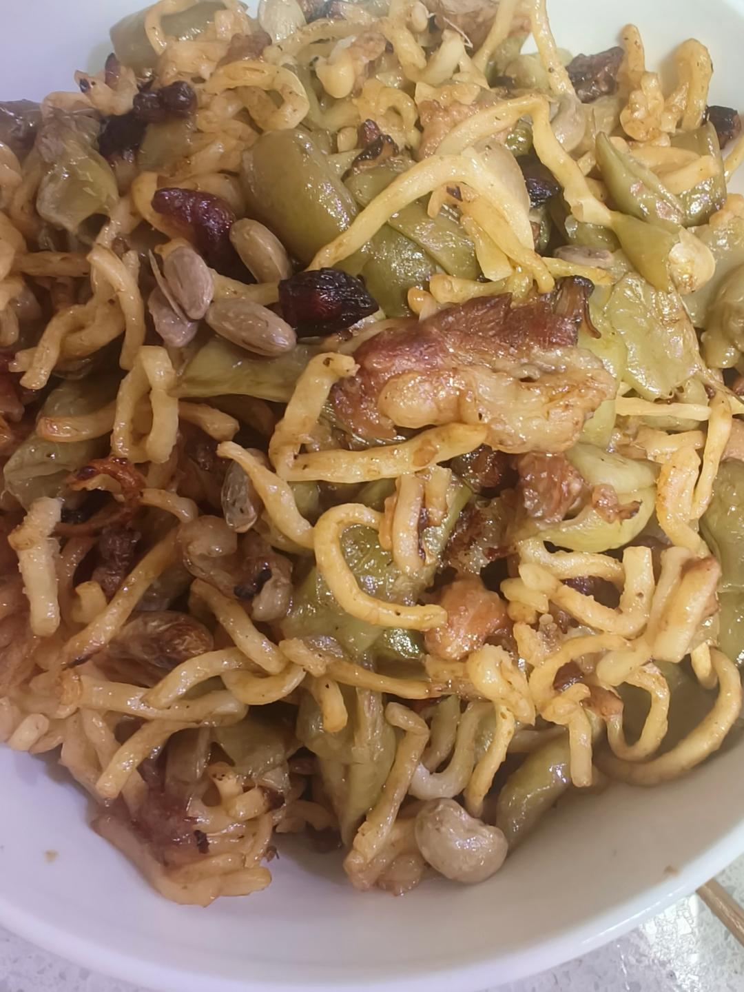 扁豆焖面