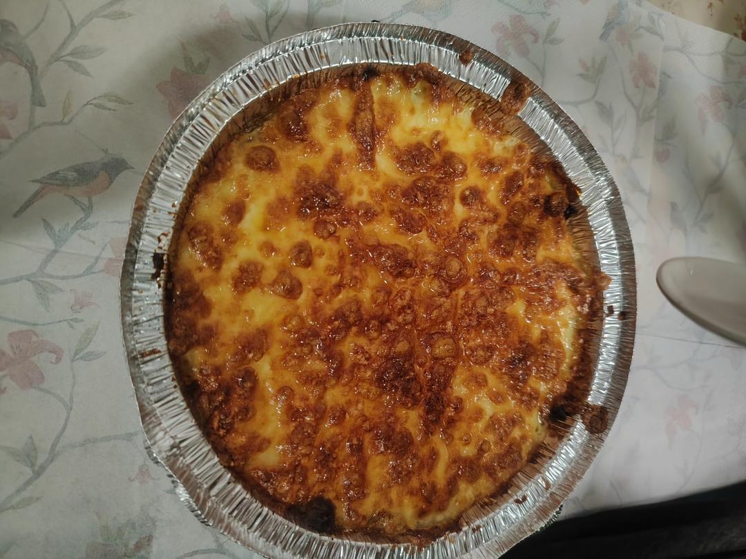 双层芝士焗土豆泥（空气炸锅版）