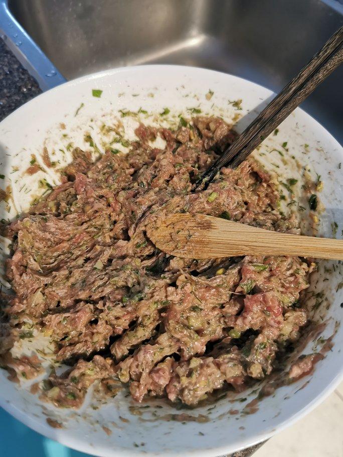 牛肉茴香馅饺子