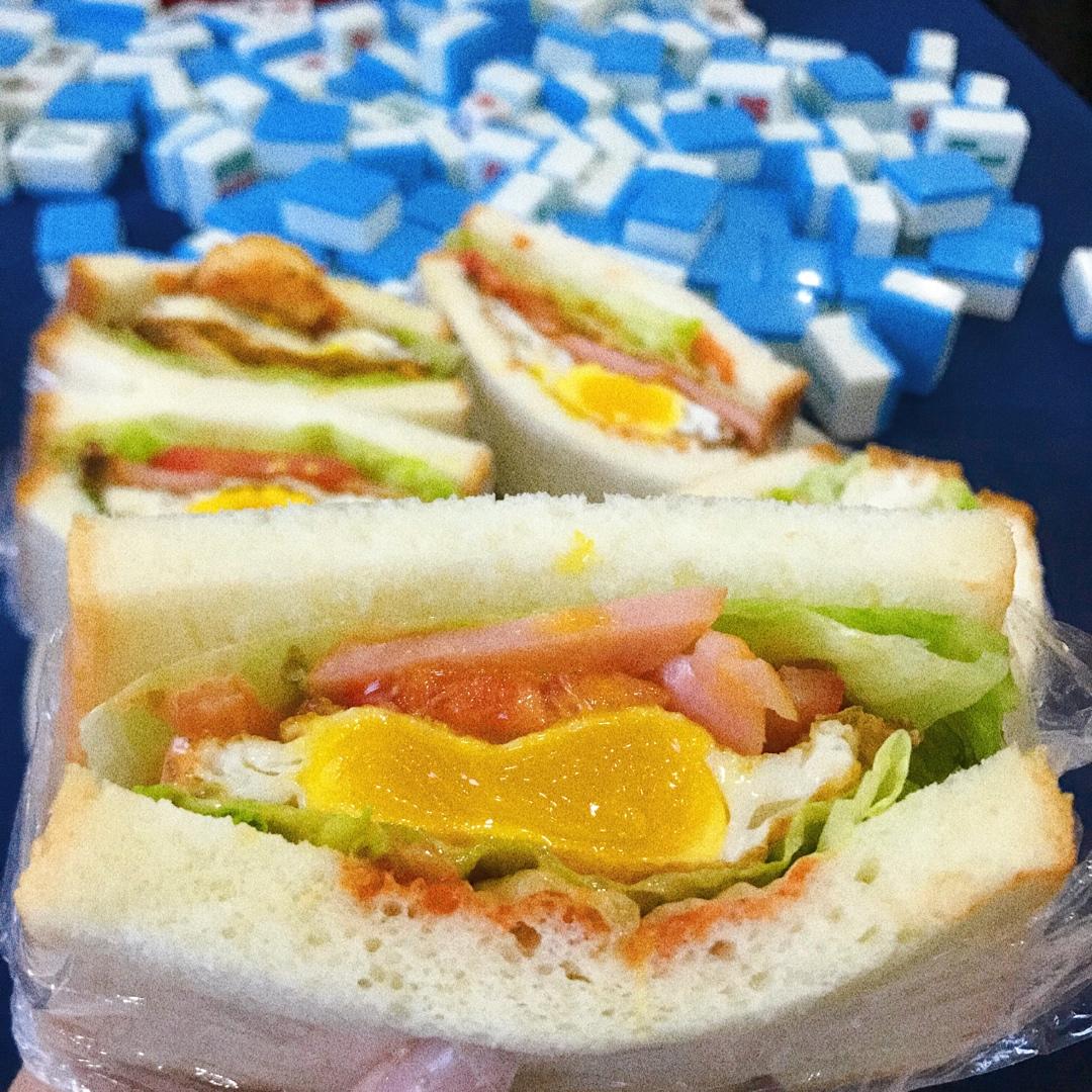 随意任性发挥的早餐三明治