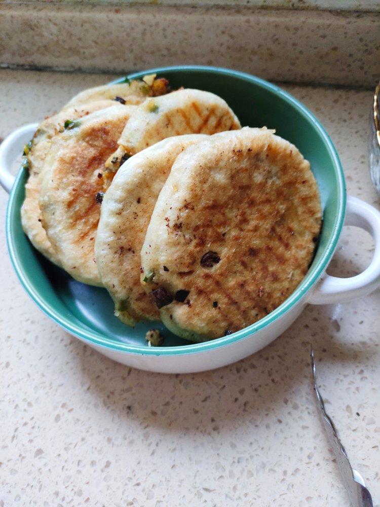 不用去早餐店的发面馅饼