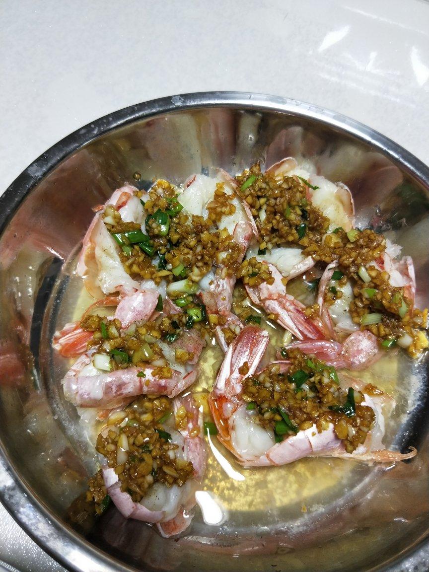 蒜蓉红虾  超好吃阿根廷大虾做法