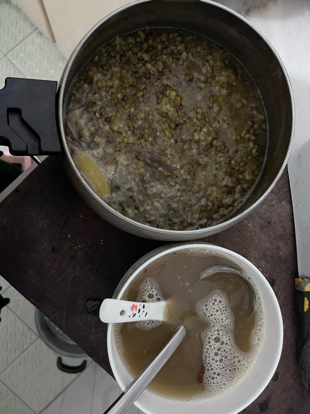 超简单的广式绿豆沙