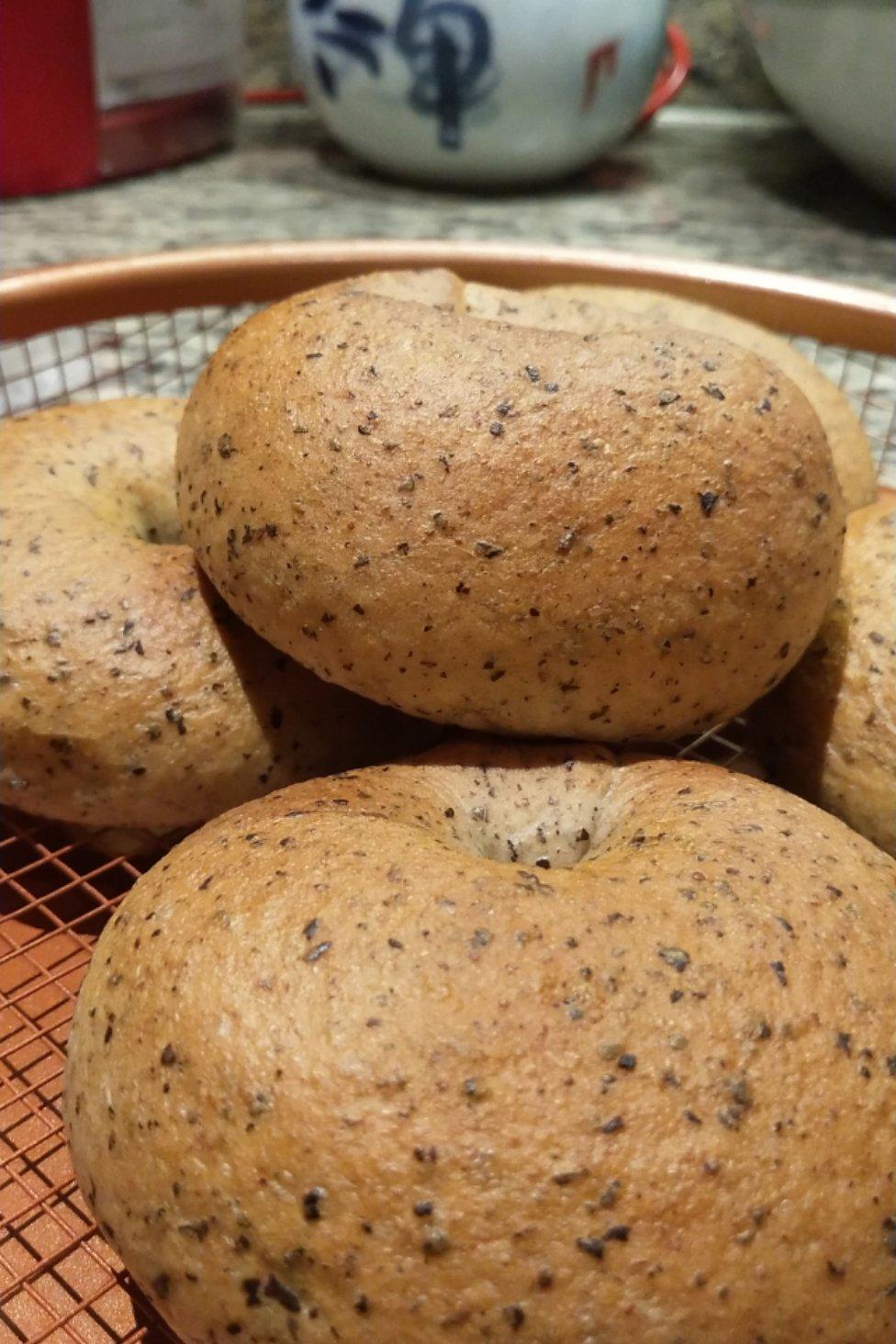 全麥紅茶貝果