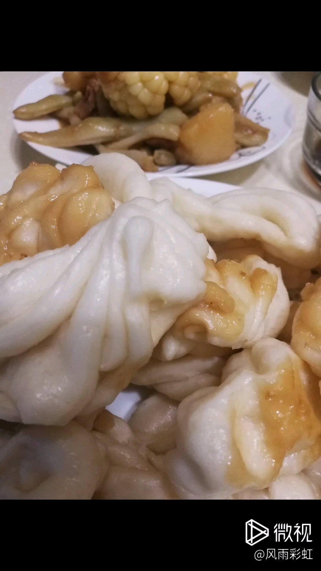 芸豆闷花卷