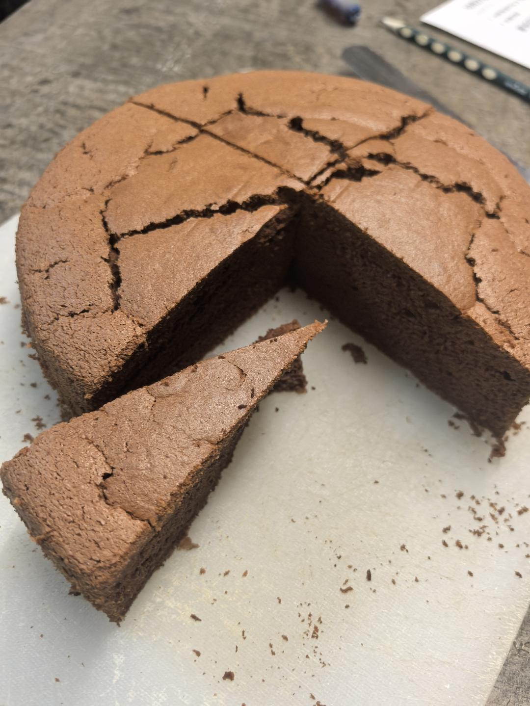 不消泡的巧克力戚风胚/「戚风及其衍生」烘焙视频蛋糕篇2