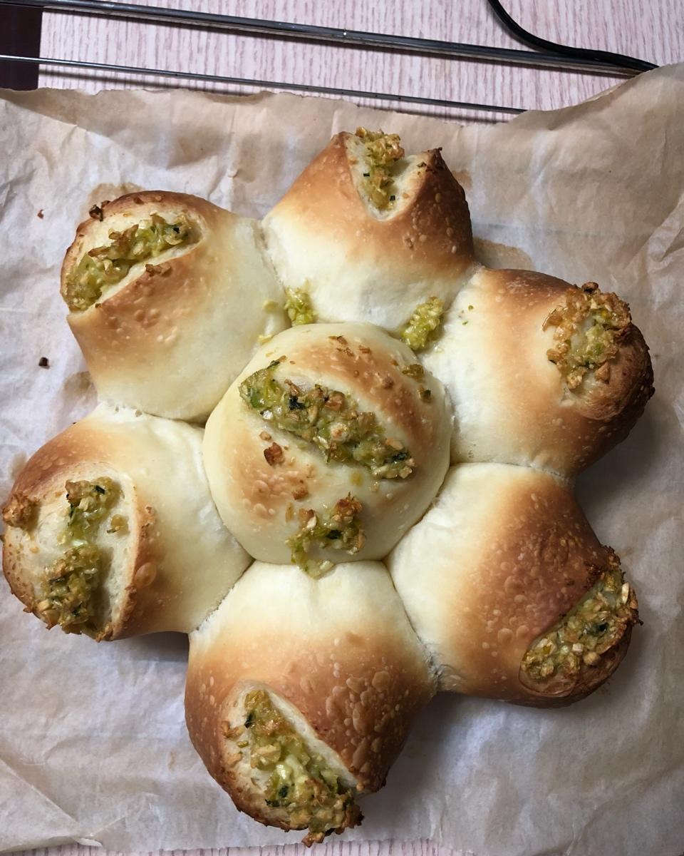 蒜香面包