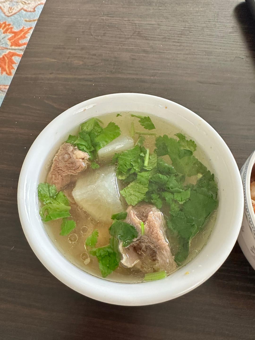 冬日限定——清炖萝卜牛腩（照例附蘸料）