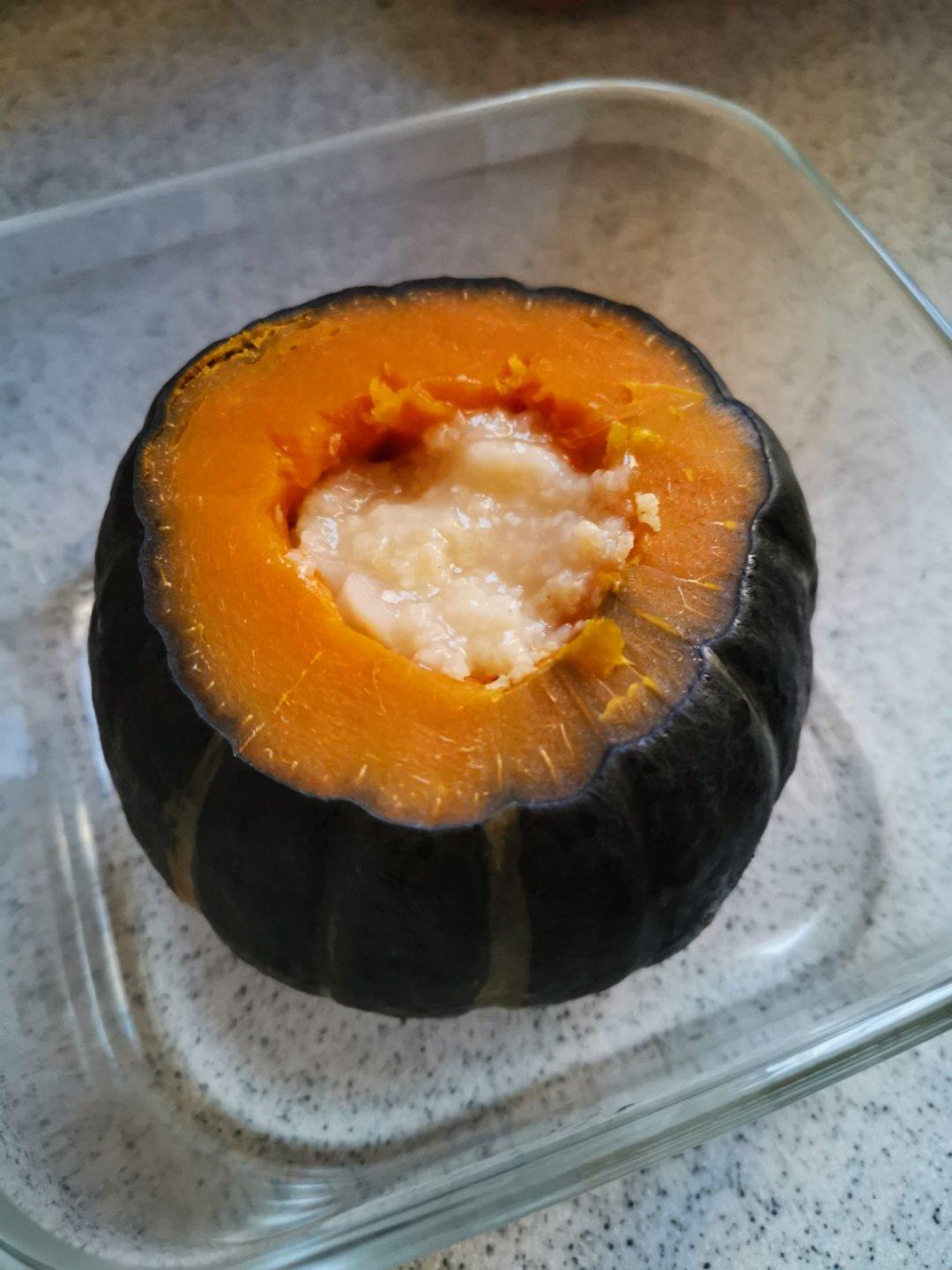 小米粥南瓜盅