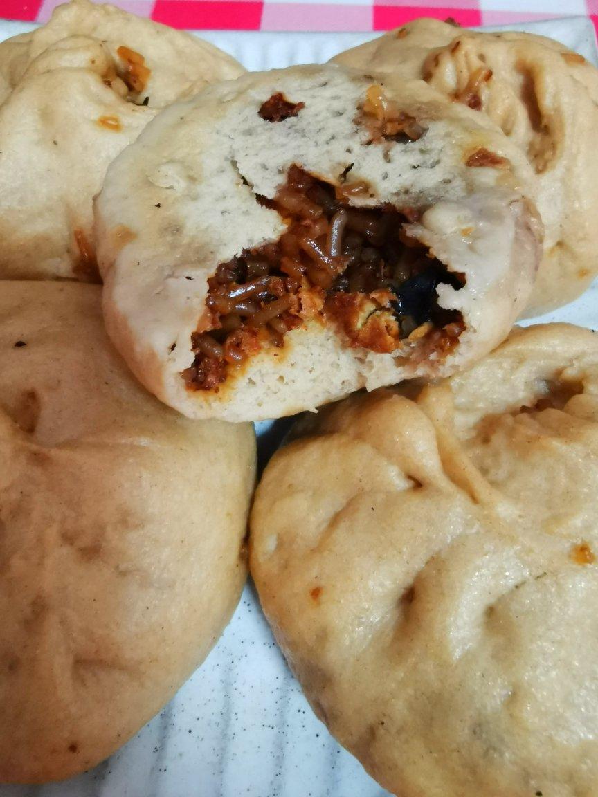 全麦面南瓜馅包子