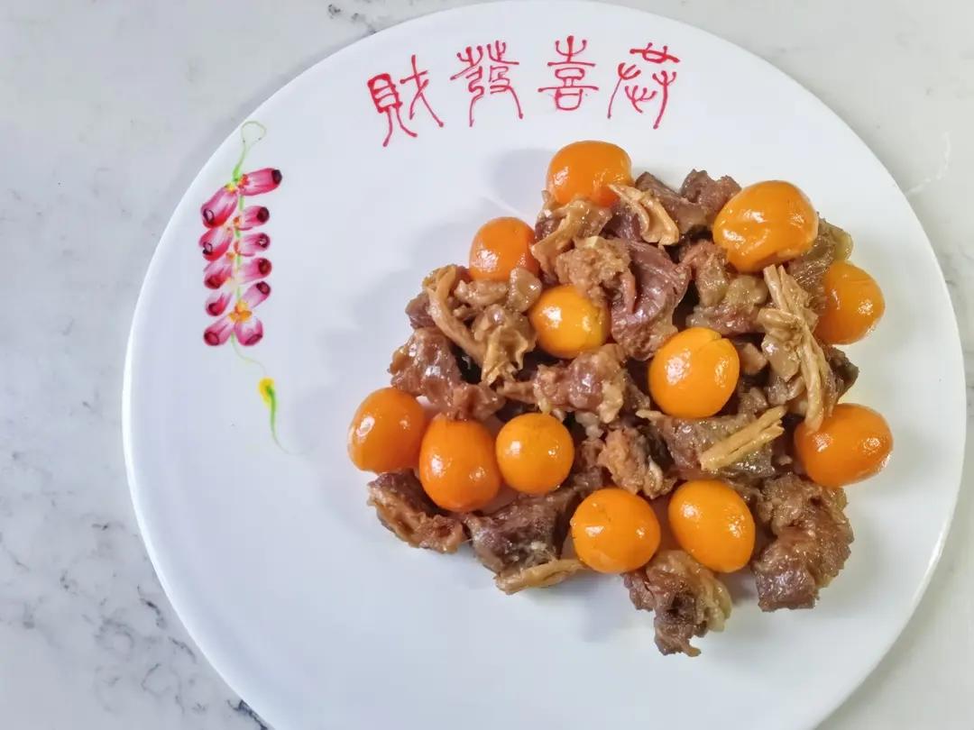 金桔烧牛肉（低温慢煮）