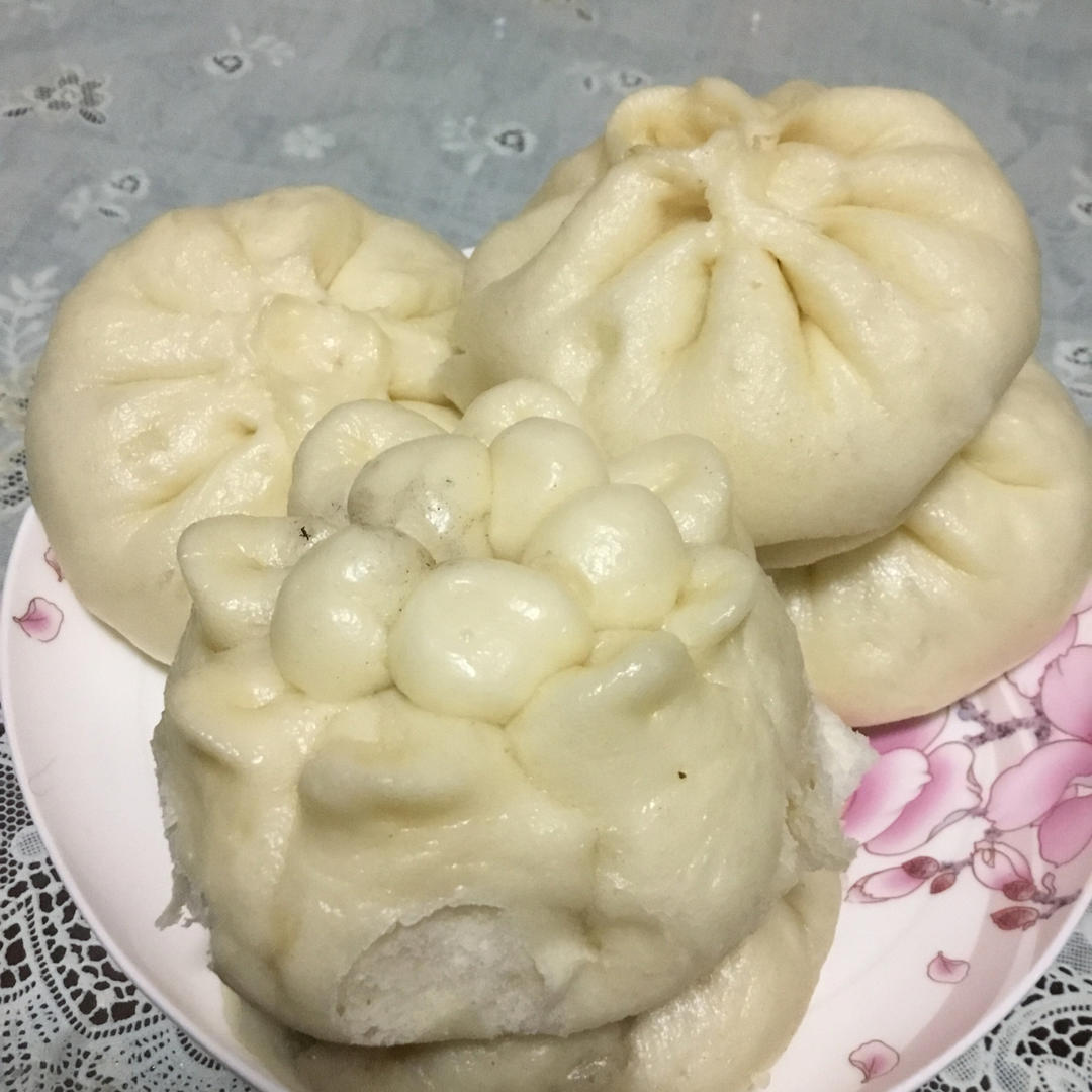 手工包子（肚脐包）