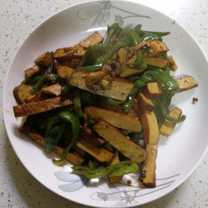 香干炒青椒