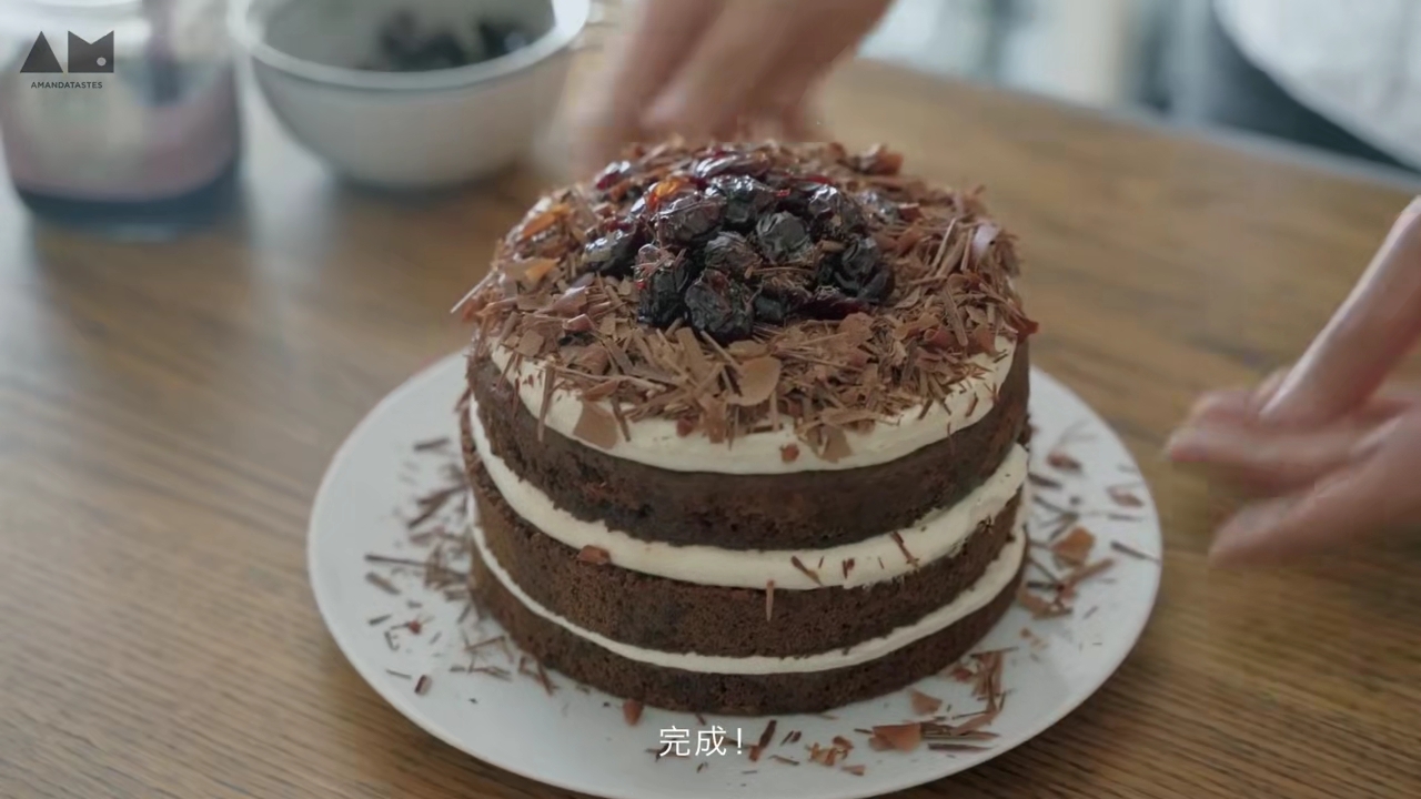 【Emojoie】黑森林蛋糕的做法