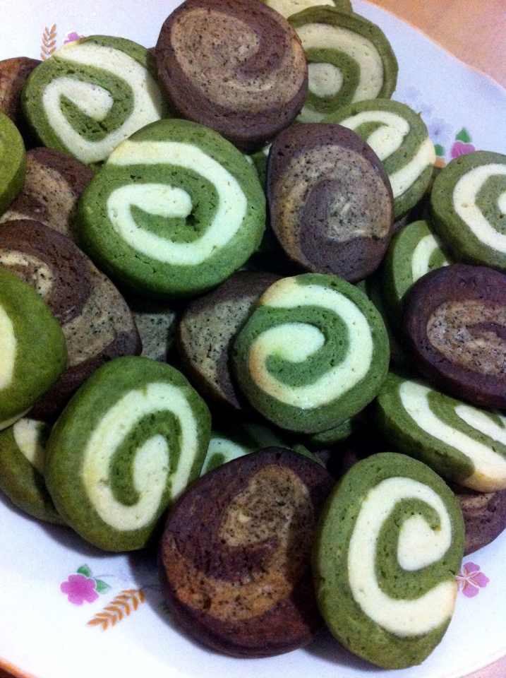摩卡双色饼干