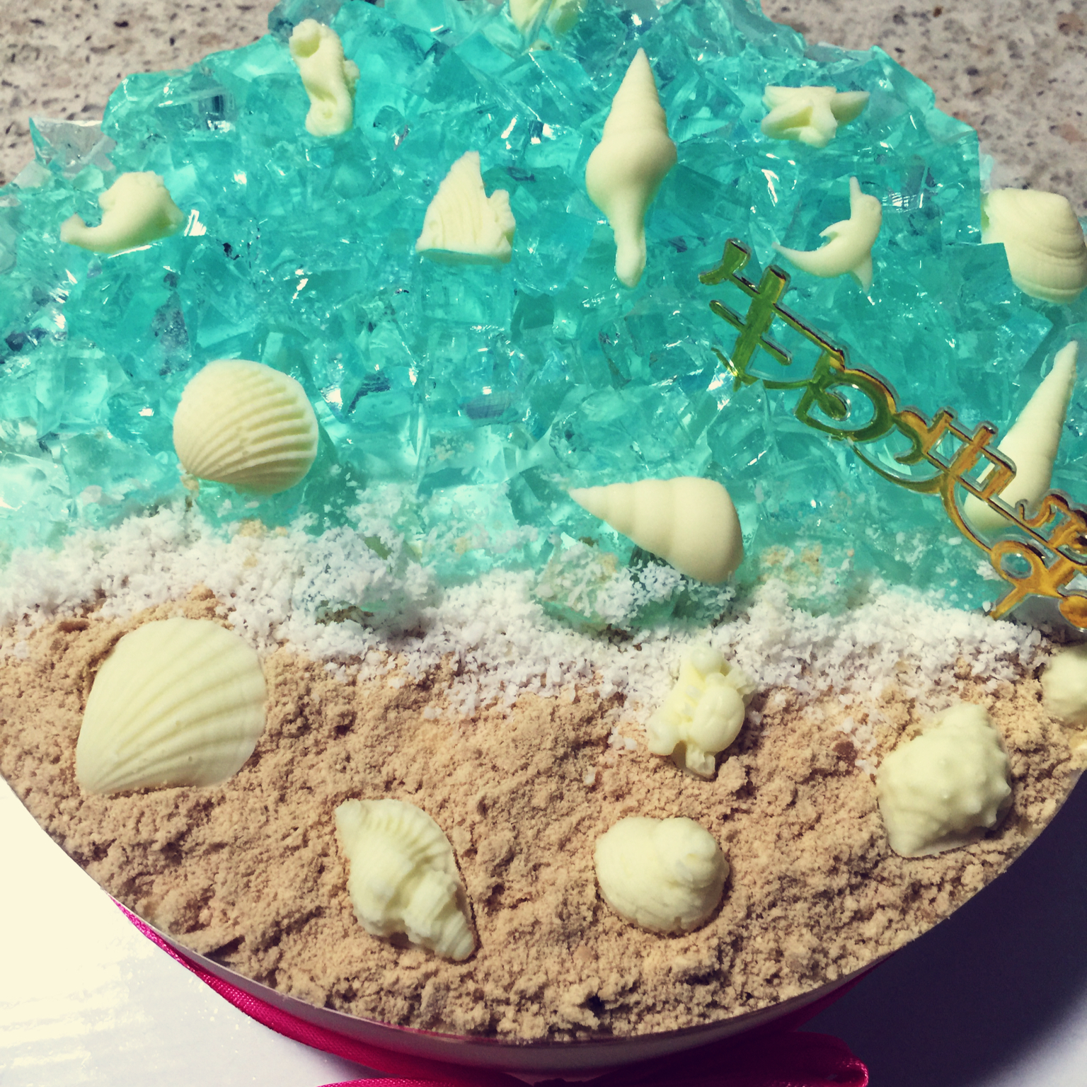 海洋酸奶慕斯蛋糕