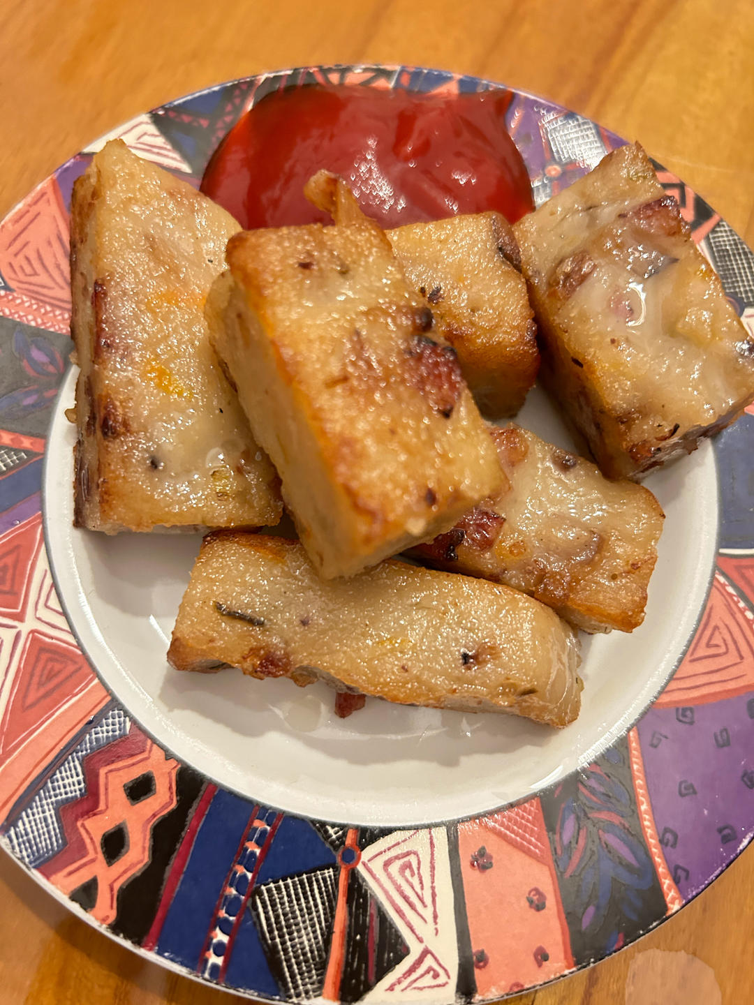 广式腊味萝卜糕