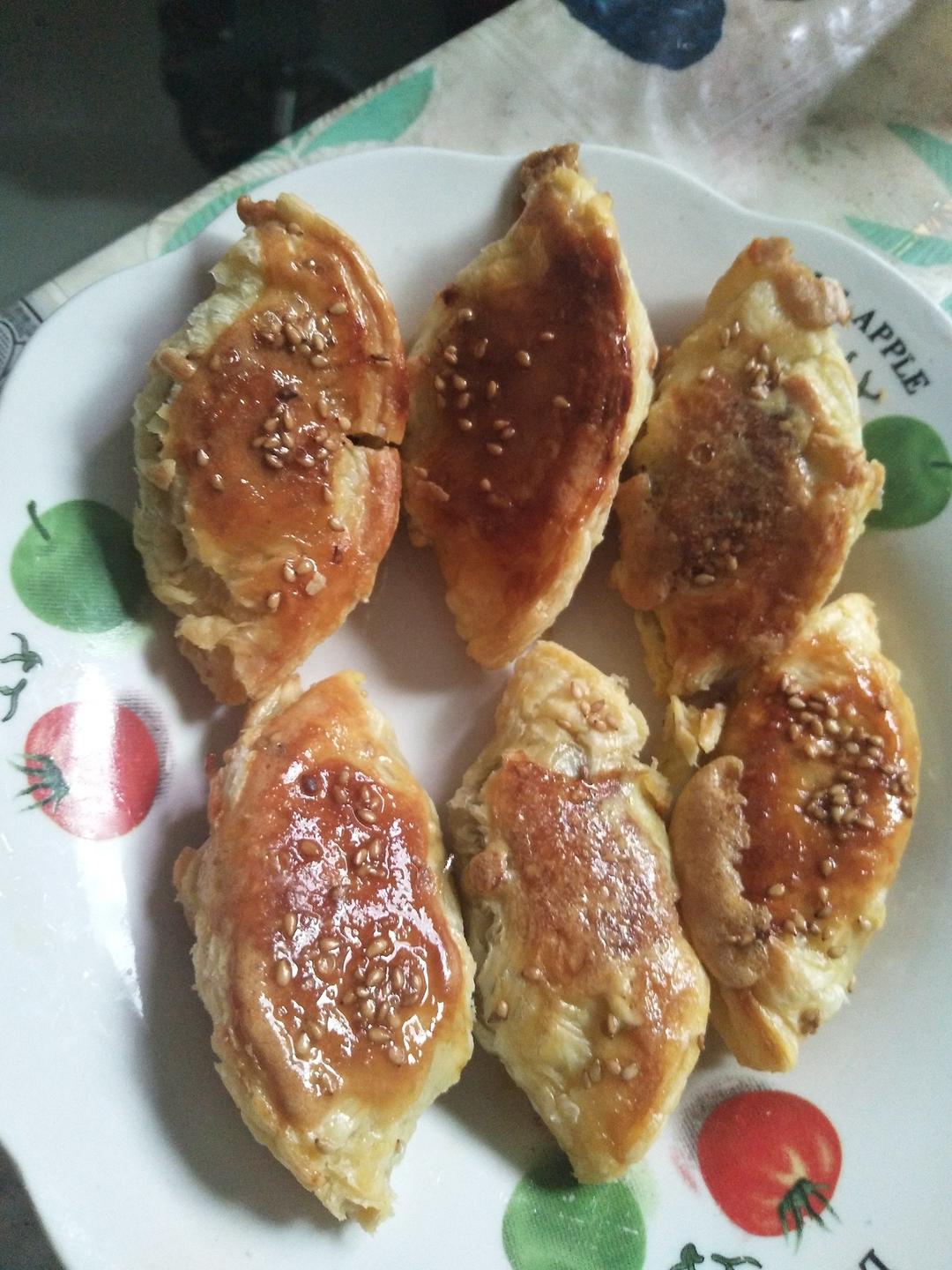 一分钟教你做塔皮红豆派
