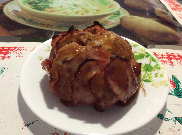 《食戟之灵》土豆培根烤肉