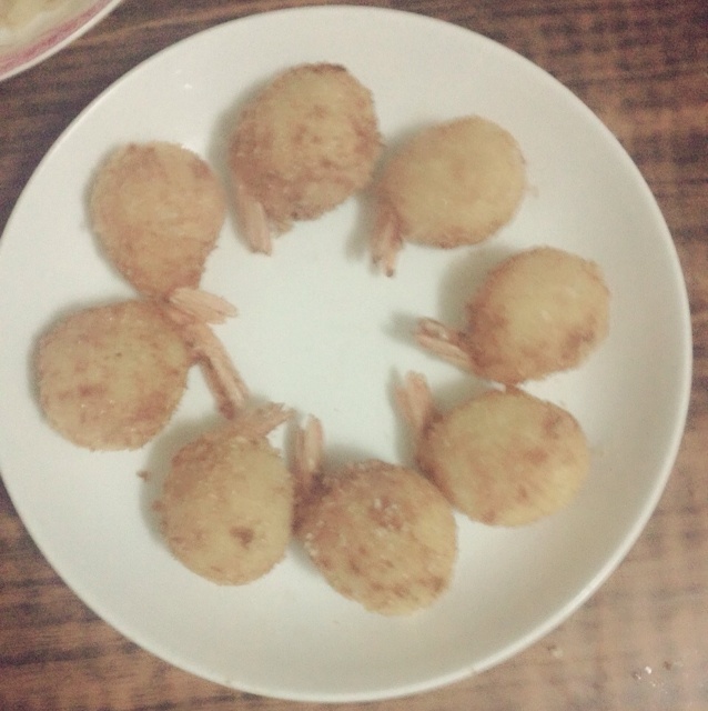土豆虾球