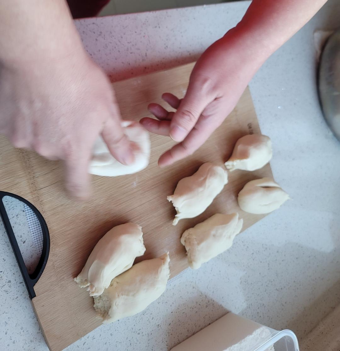 纯奶手撕吐司的做法 步骤1