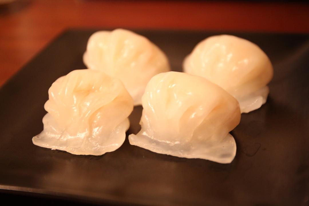 弯梳虾饺
