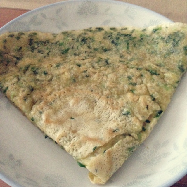 韭菜鸡蛋饼