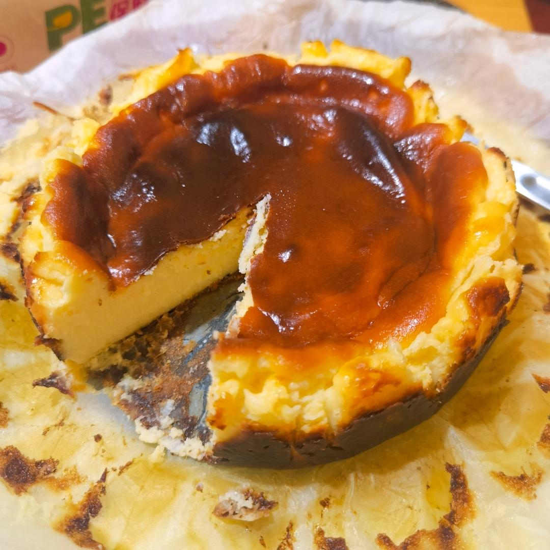 巴斯克芝士蛋糕『最简单的蛋糕』零失败🔥芝士控