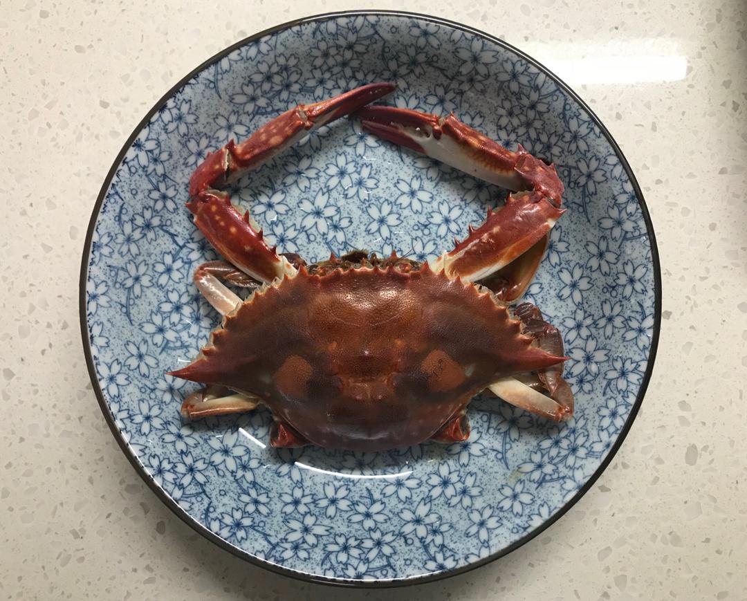 清蒸梭子蟹
