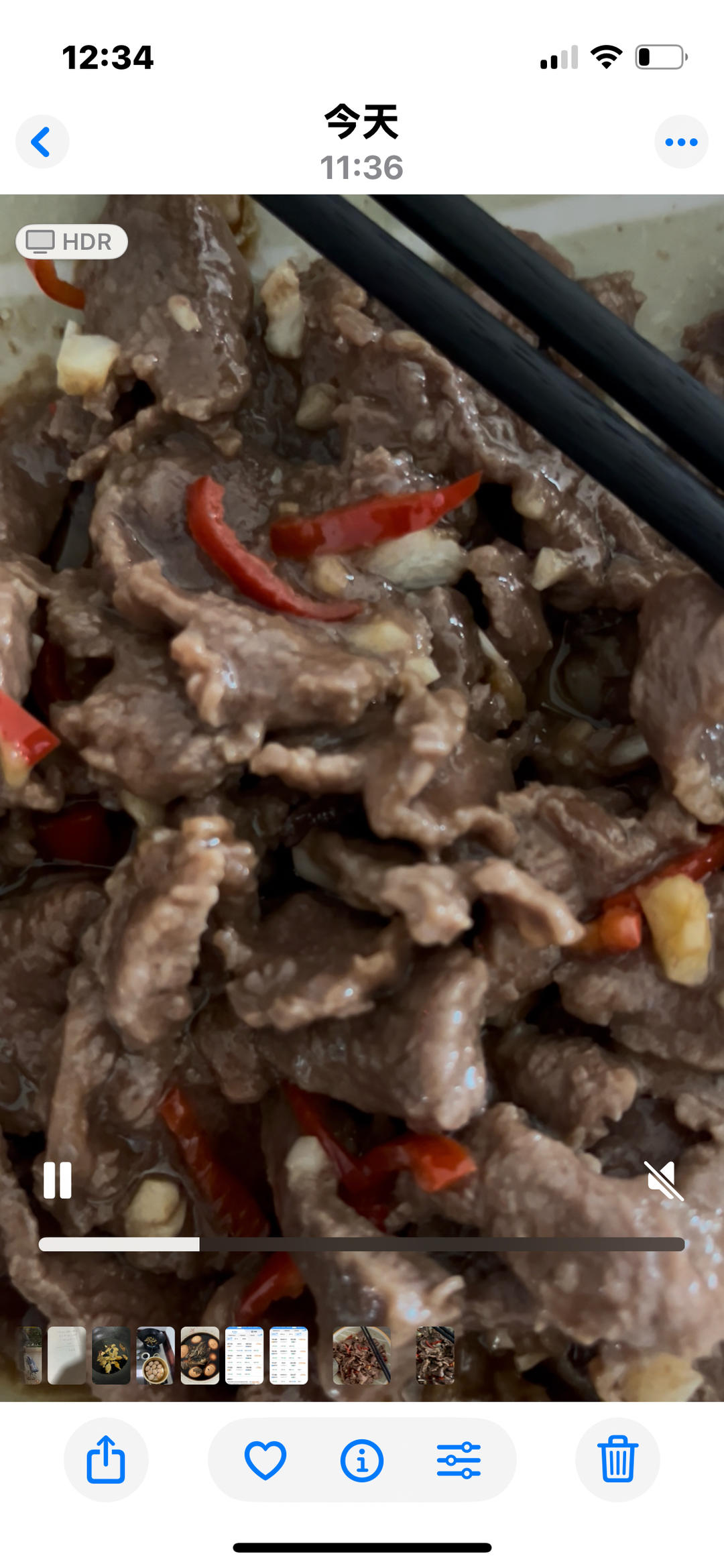 牛肉片嫩滑好吃😋的秘诀！香菜拌牛肉