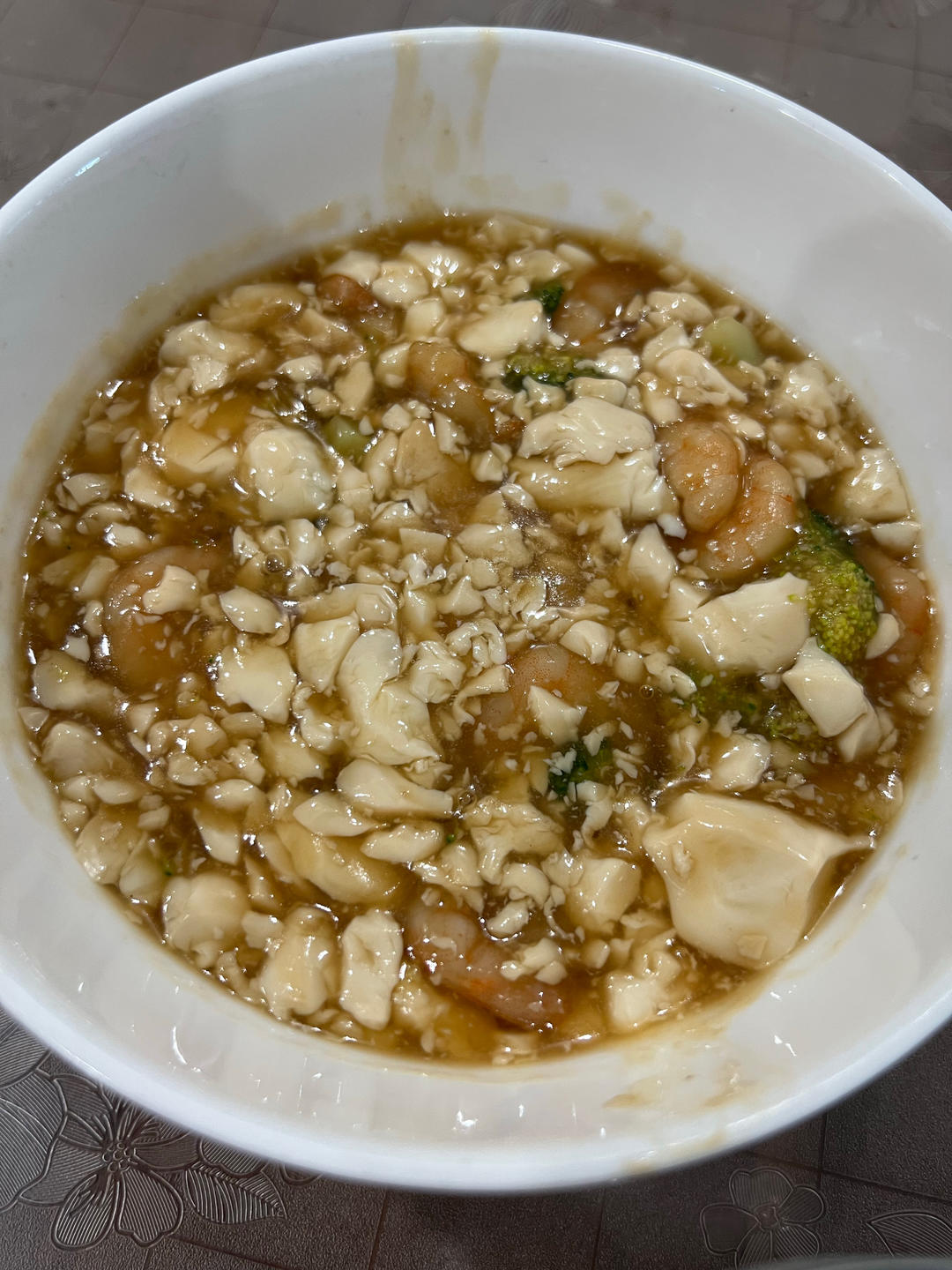 虾仁豆腐🍤