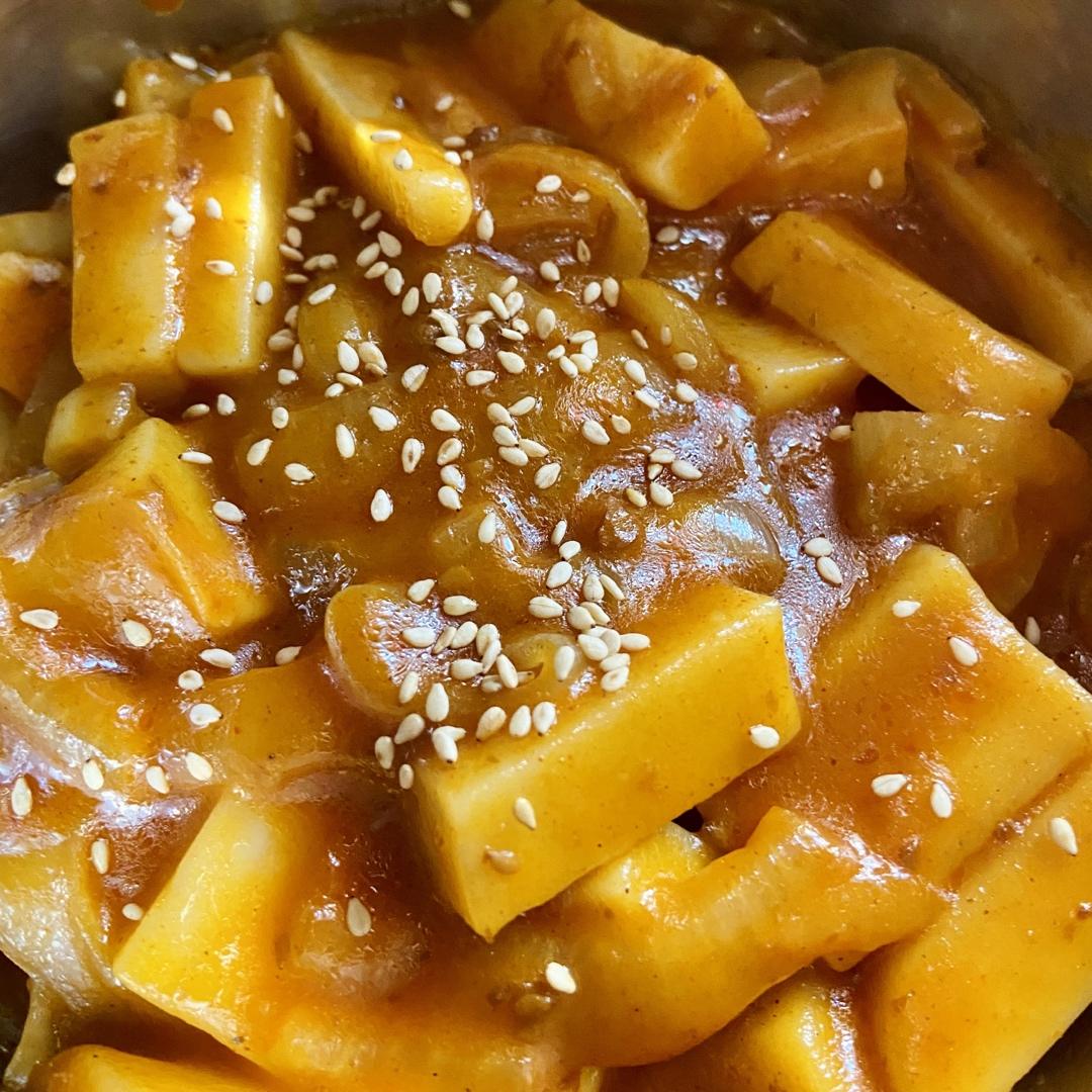 何鸿福做的韩式辣炒年糕