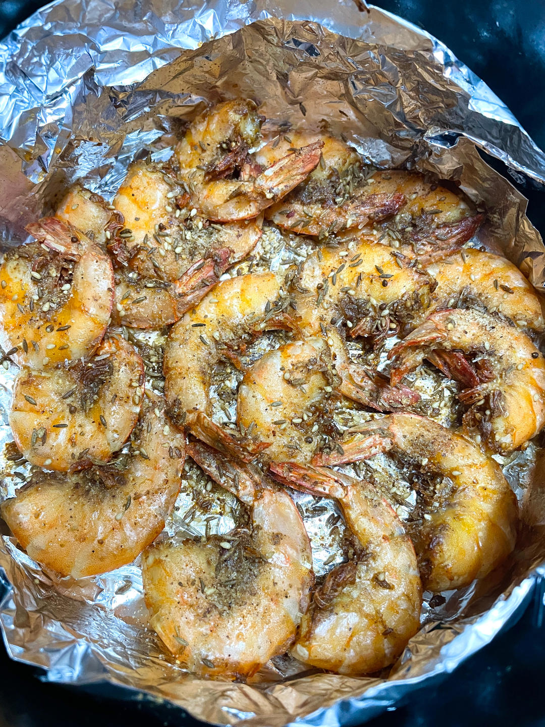 椒盐大虾（空气炸锅）