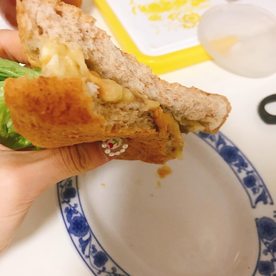 香蕉泥花生酱三明治（我的食欲稳定器）| 健康·三餐
