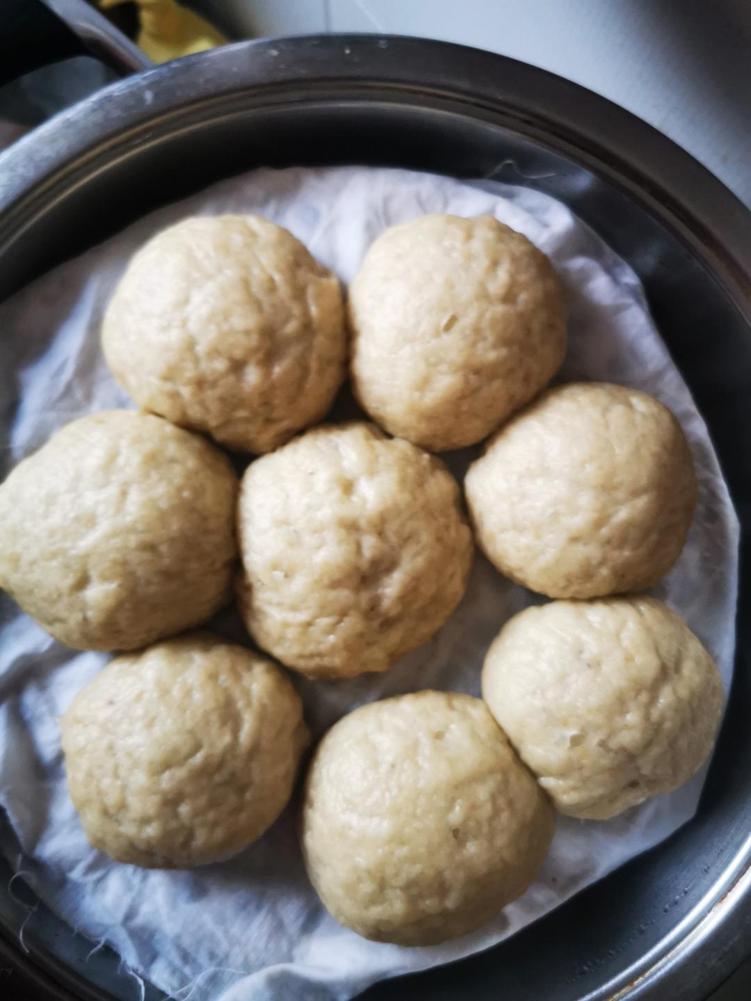 燕麦红糖馒头