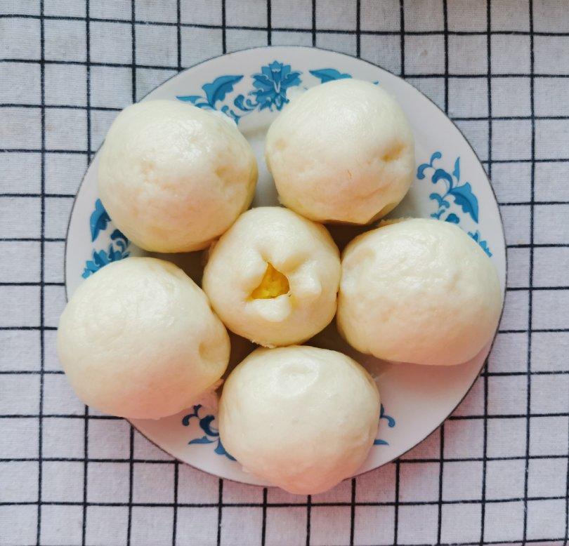 奶黄馅儿和奶黄包