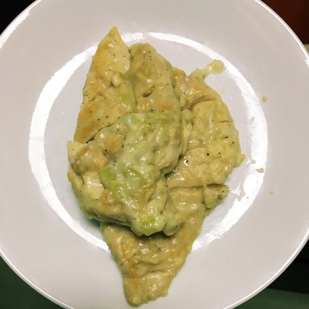 奶汁胡椒煎鸡胸