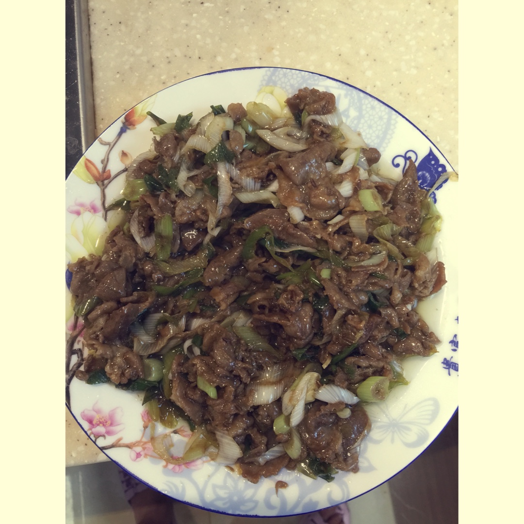 葱爆羊肉
