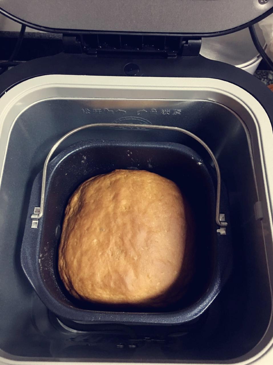 超级好吃的原味面包（面包机版）