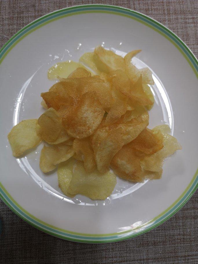 🔥焦香酥脆～自制薯片，嘎嘣脆秒杀膨化薯片