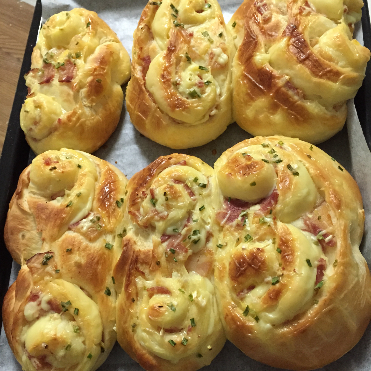 培根乳酪小面包