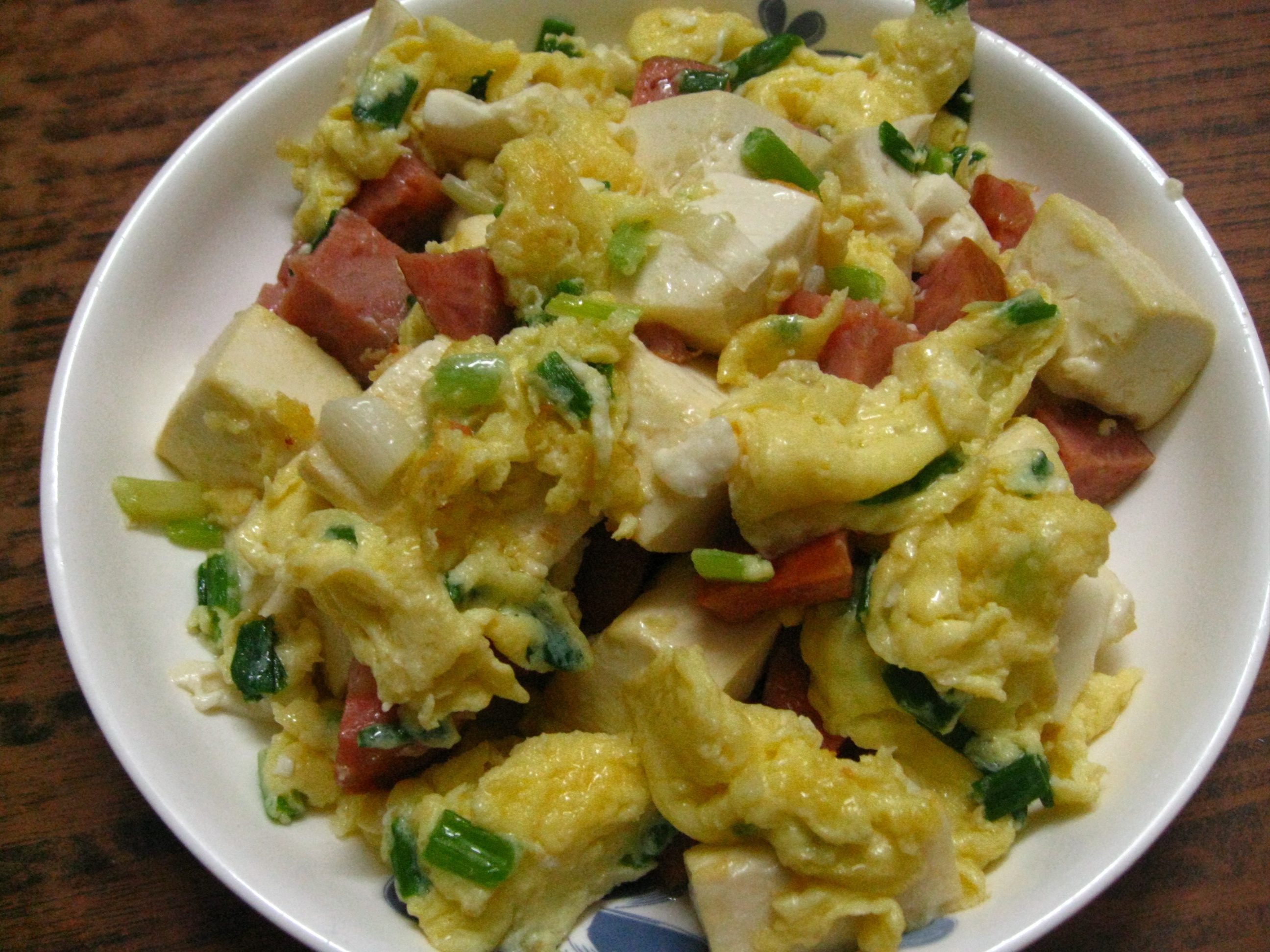 蛋包豆腐丁