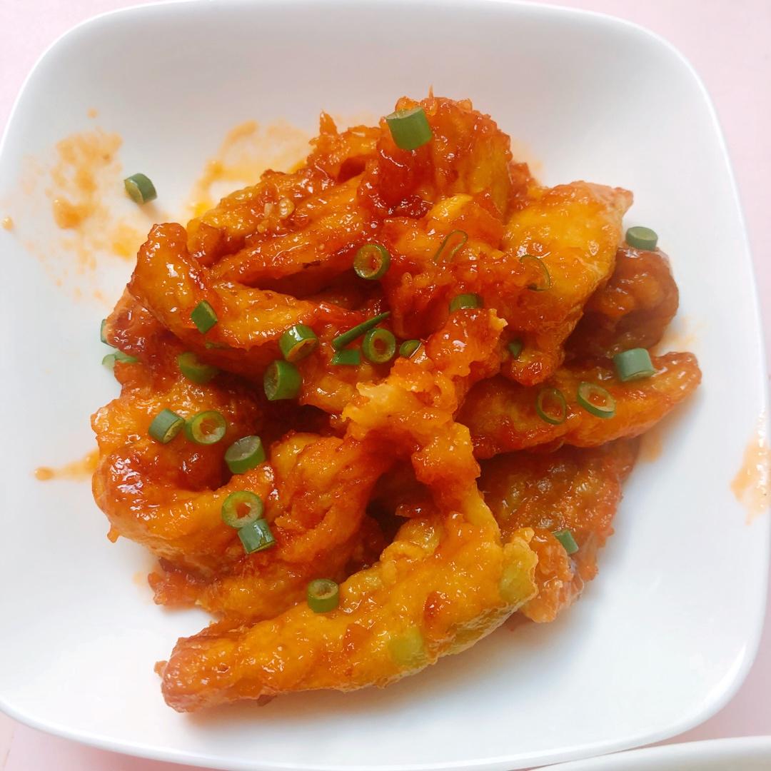 酸甜可口的糖醋脆皮茄子