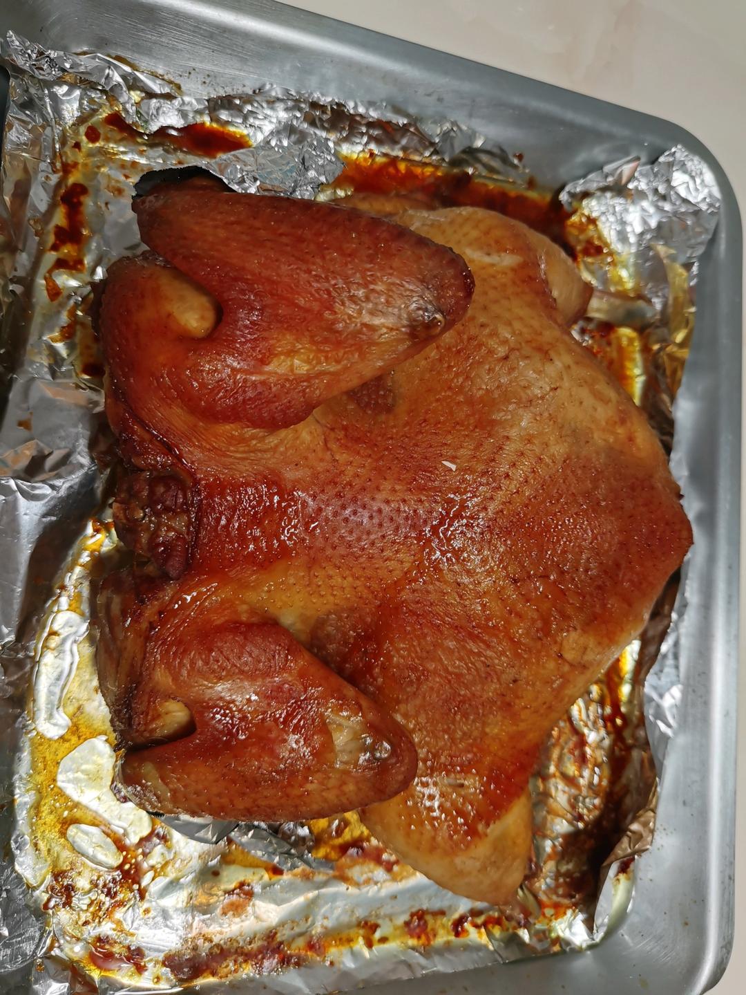 烤箱版窑鸡